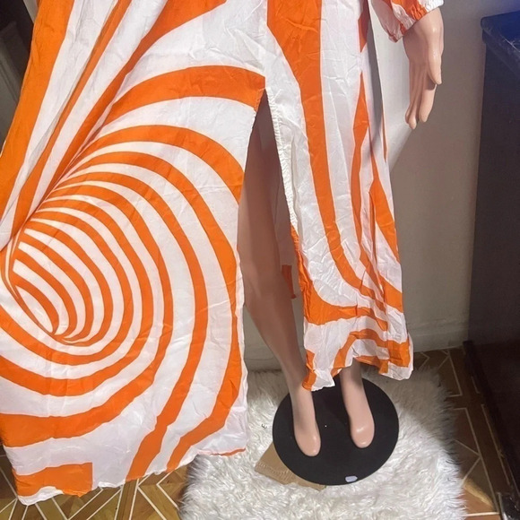 TRAFFIC PEOPLE Women’s Front Slit Maxi Dress - Picture 9 of 16